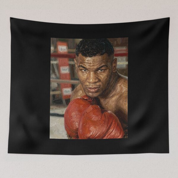 Item preview, Mike Tyson Oil Painting designed and sold by maretsad.