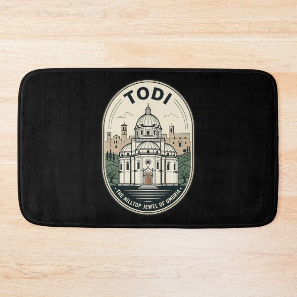 Item preview, Todi Italy Vintage Travel Emblem Umbria Architecture designed and sold by k3rstman1.