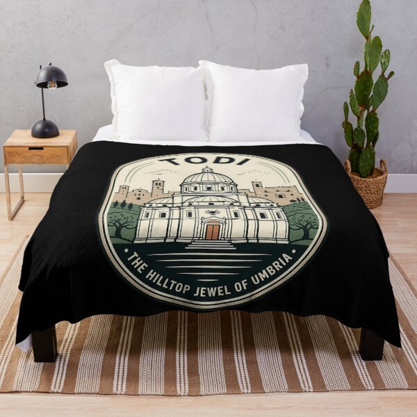 Item preview, Todi Italy Vintage Travel Emblem Umbria Architecture designed and sold by k3rstman1.