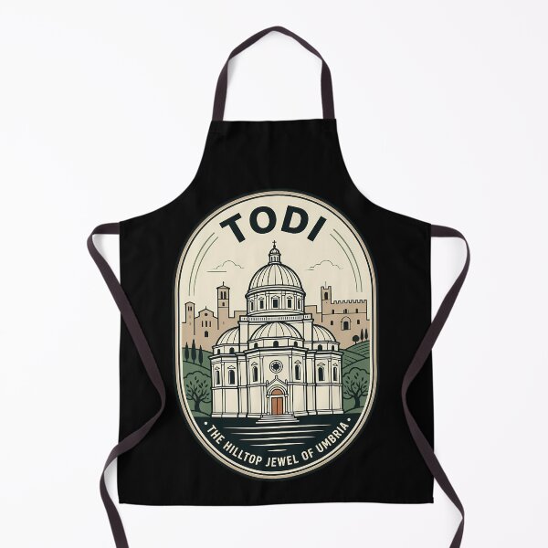 Item preview, Todi Italy Vintage Travel Emblem Umbria Architecture designed and sold by k3rstman1.
