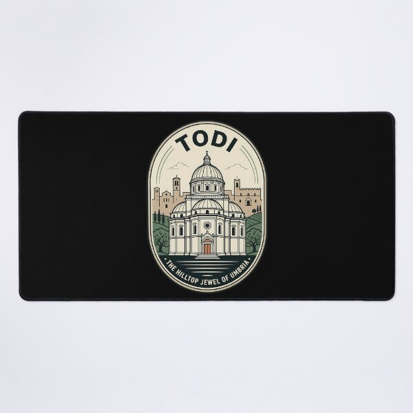 Item preview, Todi Italy Vintage Travel Emblem Umbria Architecture designed and sold by k3rstman1.