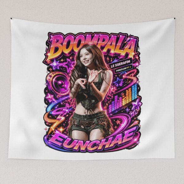 Item preview, LE SSERAFIM Eunchae Tribal Glam Warrior Pure Flow aesthetic design designed and sold by Valereekmerch.