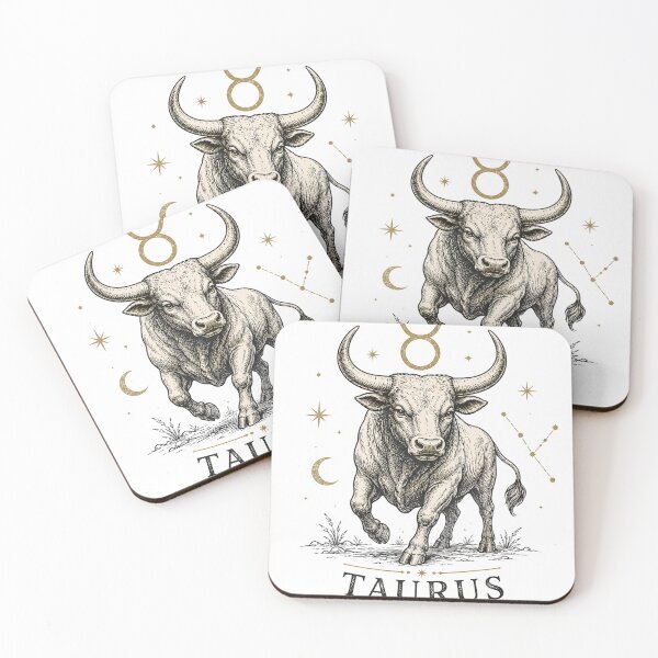 Item preview, Vintage Taurus Zodiac Celestial Mystical Bull designed and sold by TSshirtShoppe.