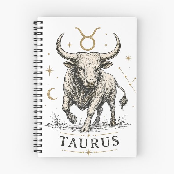 Item preview, Vintage Taurus Zodiac Celestial Mystical Bull designed and sold by TSshirtShoppe.