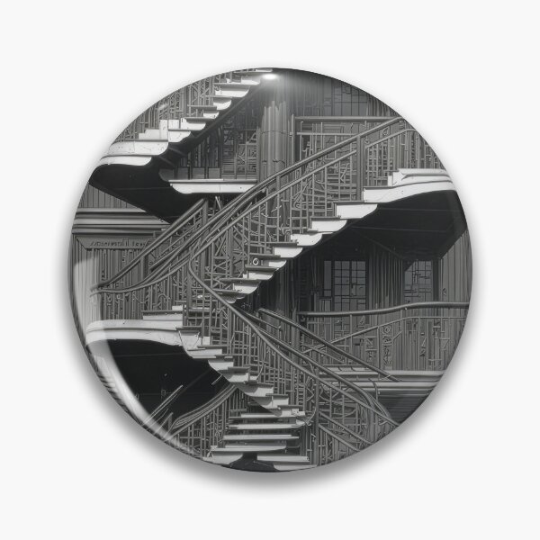 Item preview, Surreal Brutalist Staircase designed and sold by DW-AiRT.
