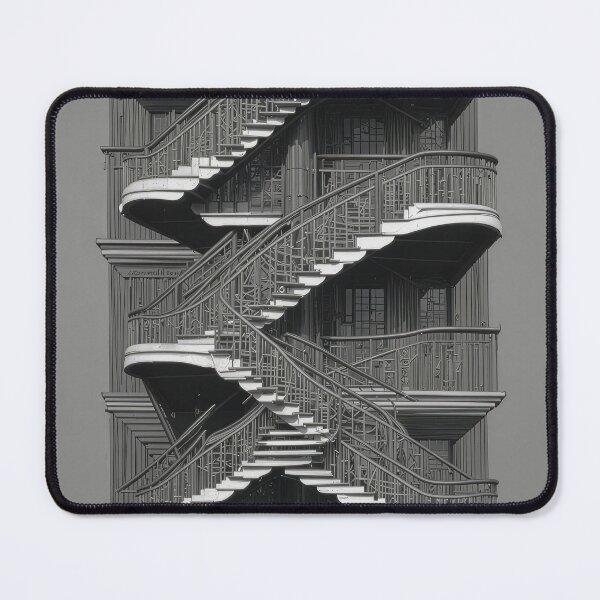 Item preview, Surreal Brutalist Staircase designed and sold by DW-AiRT.