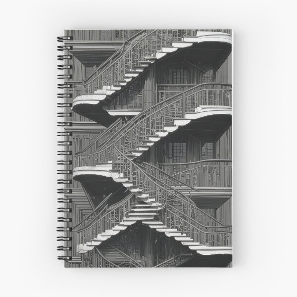 Item preview, Surreal Brutalist Staircase designed and sold by DW-AiRT.