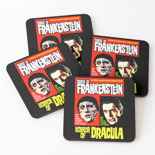 Item preview, Split Screen Showing Monster Face Beside Vampiric Face designed and sold by hama1A.
