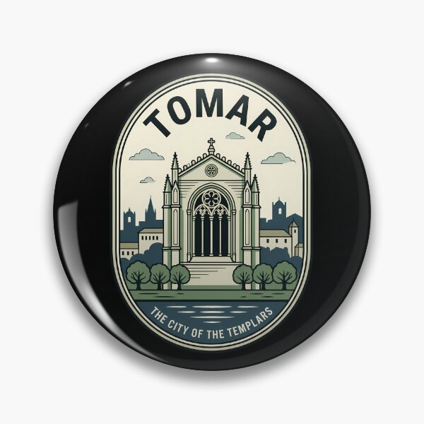 Item preview, Tomar Portugal Vintage Travel Emblem City of Templars designed and sold by k3rstman1.