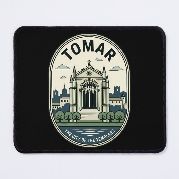 Item preview, Tomar Portugal Vintage Travel Emblem City of Templars designed and sold by k3rstman1.