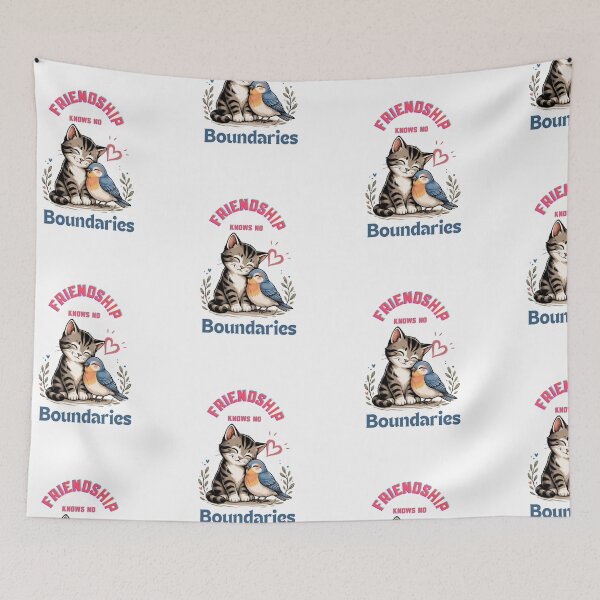 Item preview, Friendship Knows No Boundaries t-shirt designed and sold by NinaCreator.