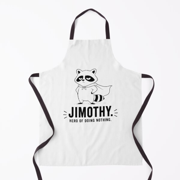 Item preview, Jimothy The Raccoon | Hero of Doing Nothing | Funny Minimalist Animal Design designed and sold by Cavalier-org.