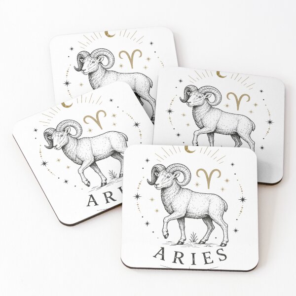 Item preview, Vintage Aries Zodiac Celestial Mystical Ram designed and sold by TSshirtShoppe.