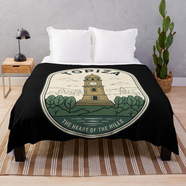 Item preview, Topiza Vintage Travel Emblem Heart Of The Hills designed and sold by k3rstman1.