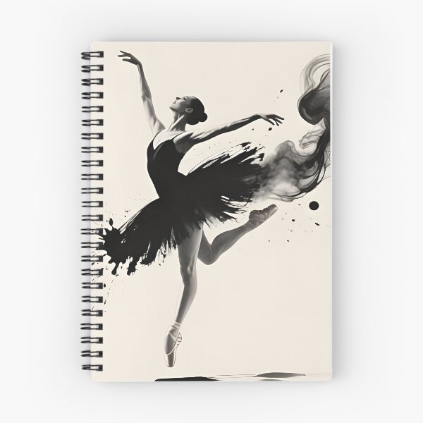 Item preview, Dynamic Black Ink Ballerina designed and sold by DW-AiRT.