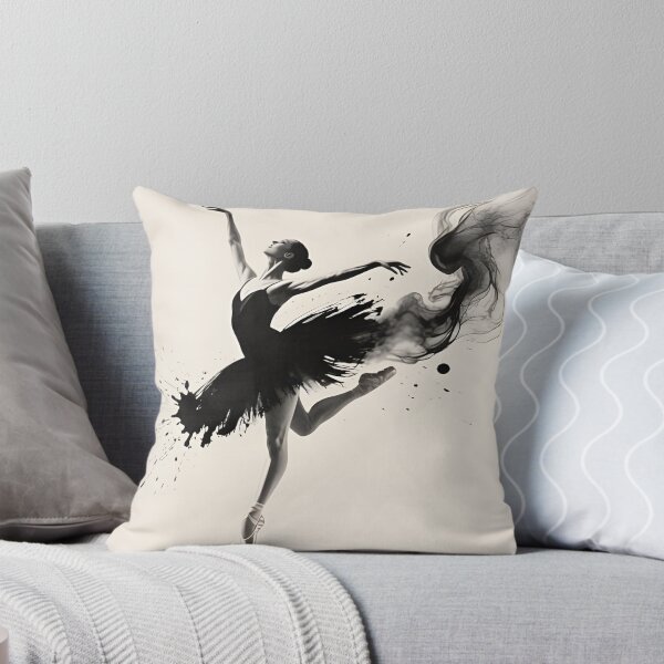 Item preview, Dynamic Black Ink Ballerina designed and sold by DW-AiRT.