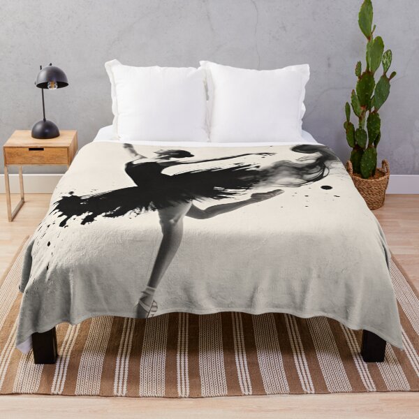 Item preview, Dynamic Black Ink Ballerina designed and sold by DW-AiRT.
