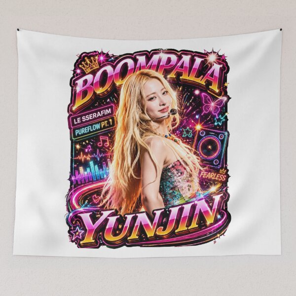 Item preview,  LE SSERAFIM Yunjin Ethnic Tribal Fringe concert performance concept designed and sold by Valereekmerch.
