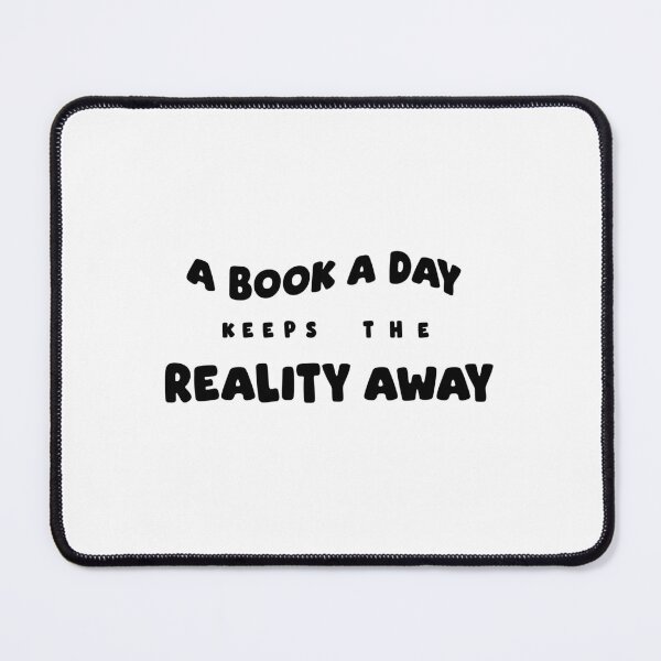 Item preview, A book a day keeps the reality away designed and sold by InkspireByKomal.