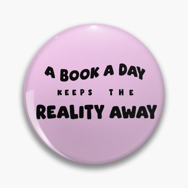 Item preview, A book a day keeps the reality away designed and sold by InkspireByKomal.