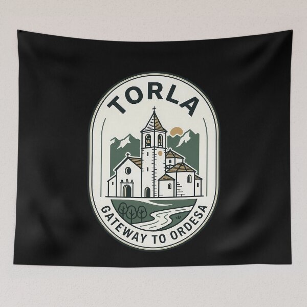 Item preview, Vintage Travel Emblem Torla Spain Gateway to Ordesa designed and sold by k3rstman1.
