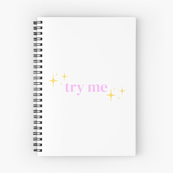 Item preview, Try Me (Sparkle) designed and sold by PrettiPrintts.