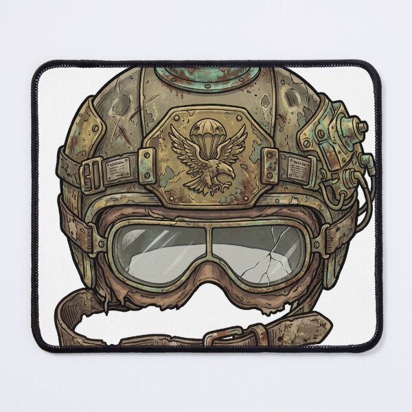 Item preview, Vintage Jumpmaster Helmet designed and sold by pictranoosa.