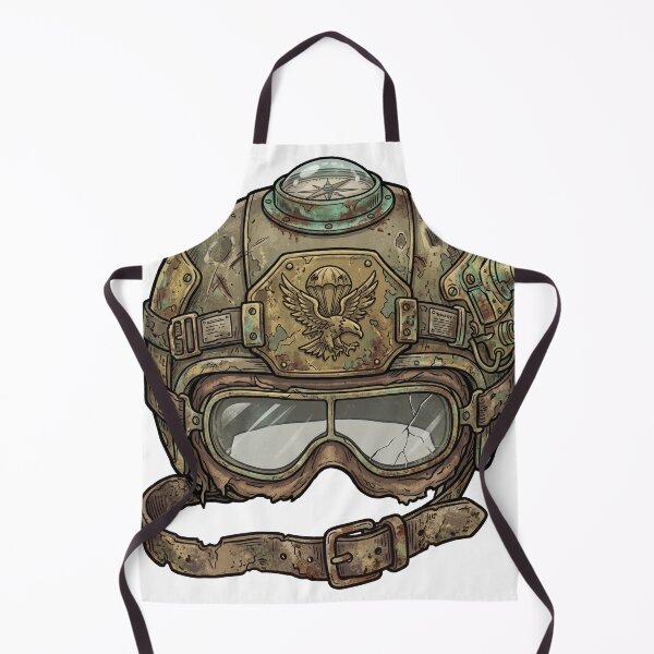Item preview, Vintage Jumpmaster Helmet designed and sold by pictranoosa.