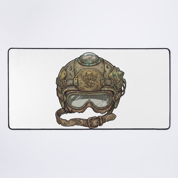 Item preview, Vintage Jumpmaster Helmet designed and sold by pictranoosa.