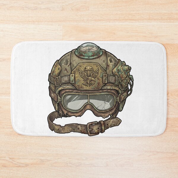 Item preview, Vintage Jumpmaster Helmet designed and sold by pictranoosa.