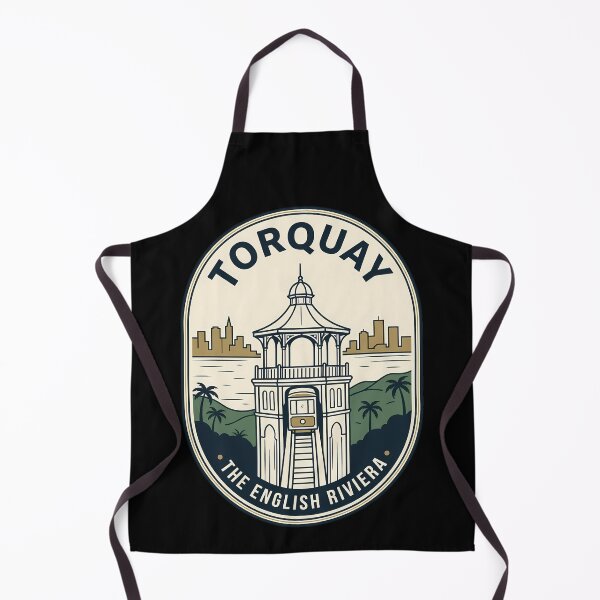Item preview, Torquay English Riviera Vintage Travel Emblem designed and sold by k3rstman1.