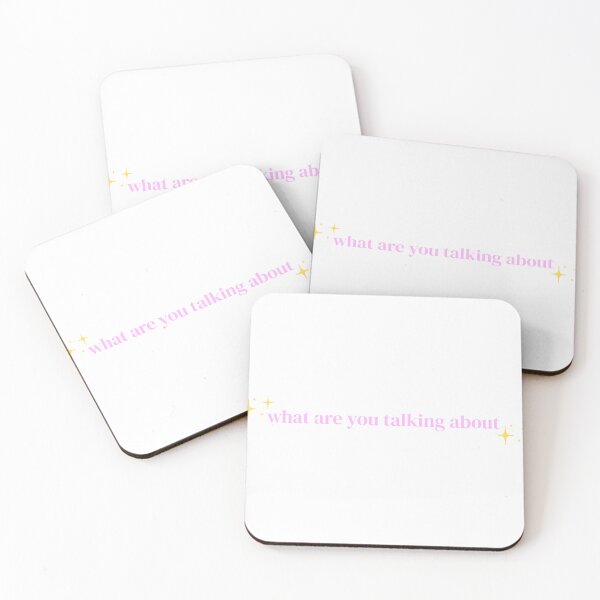 Item preview, What Are You Talking About (Sparkle) designed and sold by PrettiPrintts.