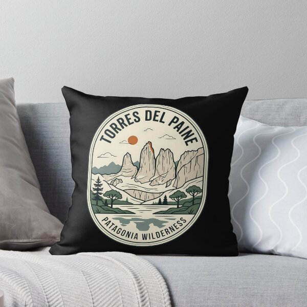 Item preview, Torres Del Paine Patagonia Vintage Travel Emblem designed and sold by k3rstman1.