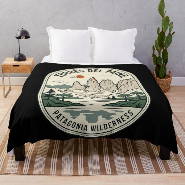 Item preview, Torres Del Paine Patagonia Vintage Travel Emblem designed and sold by k3rstman1.