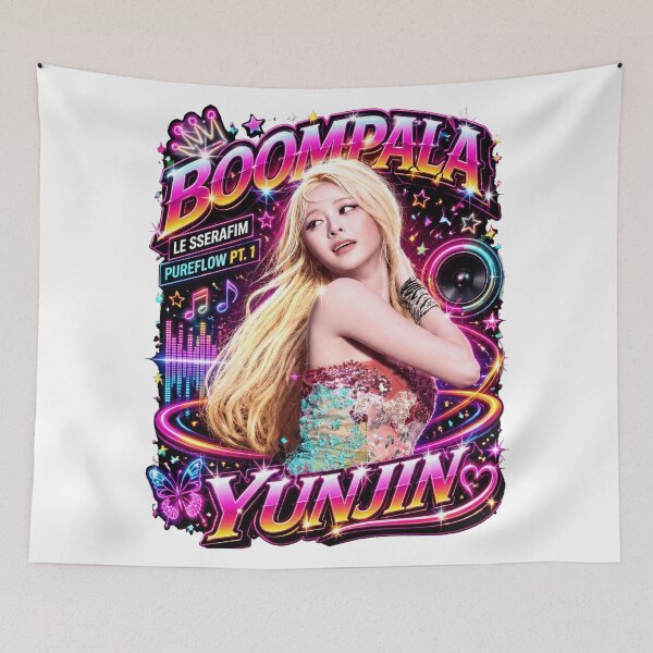 Item preview, LE SSERAFIM Yunjin Pure Flow Tour vocal stage spotlight visual designed and sold by Valereekmerch.