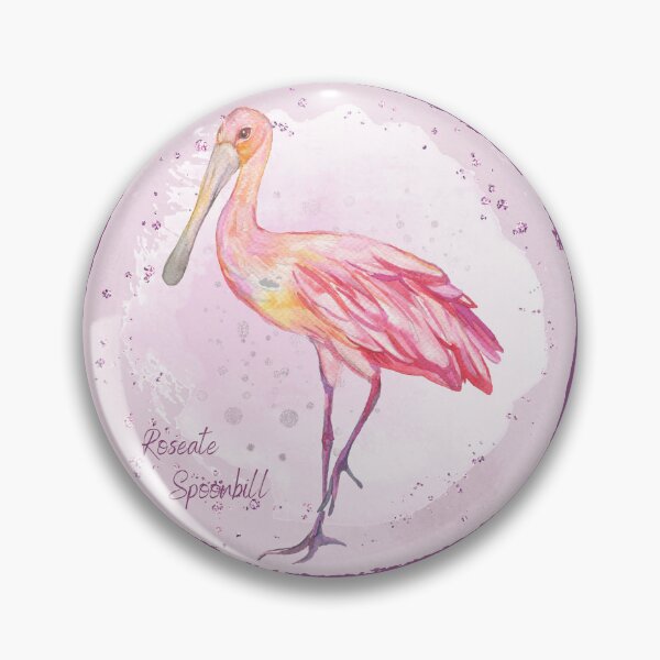 Item preview, Elegant Pink Wading Bird designed and sold by AnulaArt.