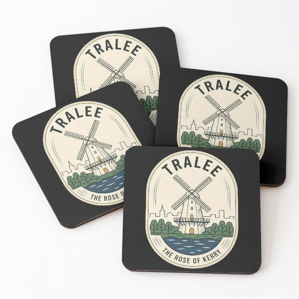 Item preview, Tralee Ireland Blennerville Windmill Vintage Travel Emblem designed and sold by k3rstman1.