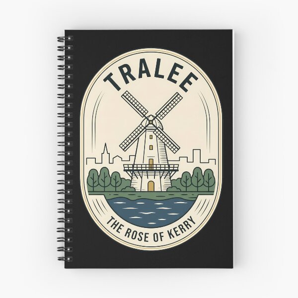 Item preview, Tralee Ireland Blennerville Windmill Vintage Travel Emblem designed and sold by k3rstman1.