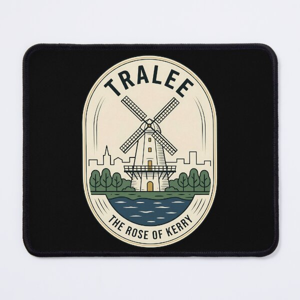 Item preview, Tralee Ireland Blennerville Windmill Vintage Travel Emblem designed and sold by k3rstman1.
