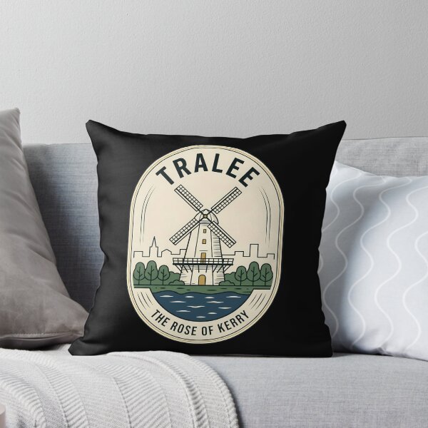Item preview, Tralee Ireland Blennerville Windmill Vintage Travel Emblem designed and sold by k3rstman1.