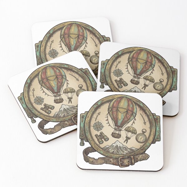 Item preview, Vintage Hot Air Balloon Sky Jump designed and sold by pictranoosa.