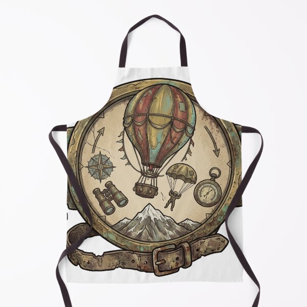 Item preview, Vintage Hot Air Balloon Sky Jump designed and sold by pictranoosa.