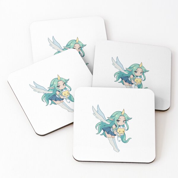 Item preview, soraka league cute magical green hair starguardian designed and sold by Mypixieart.