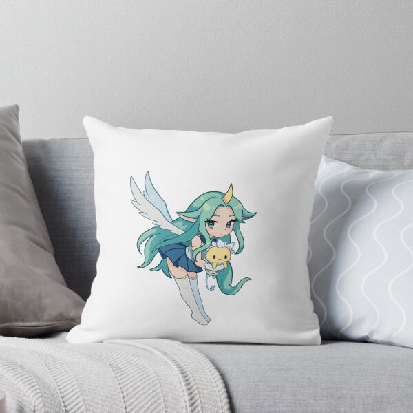 Item preview, soraka league cute magical green hair starguardian designed and sold by Mypixieart.