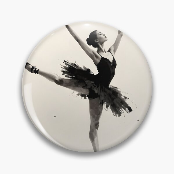 Item preview, Elegant Ink Ballerina  designed and sold by DW-AiRT.