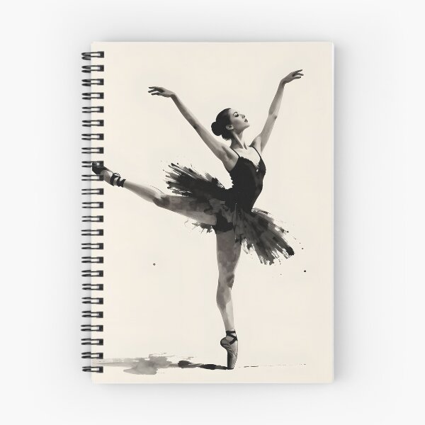 Item preview, Elegant Ink Ballerina  designed and sold by DW-AiRT.
