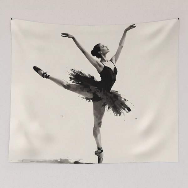 Item preview, Elegant Ink Ballerina  designed and sold by DW-AiRT.