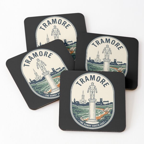 Item preview, Tramore Metal Man Vintage Travel Emblem designed and sold by k3rstman1.