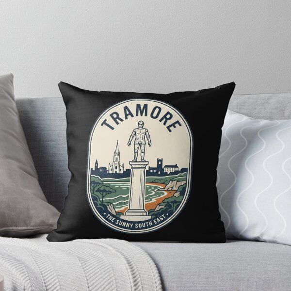 Item preview, Tramore Metal Man Vintage Travel Emblem designed and sold by k3rstman1.