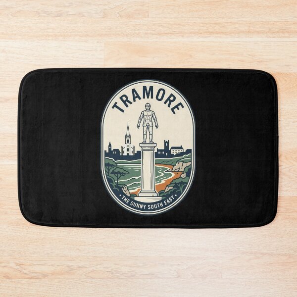Item preview, Tramore Metal Man Vintage Travel Emblem designed and sold by k3rstman1.